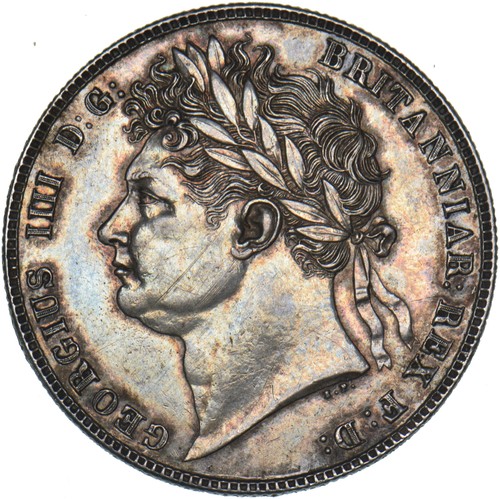 1820 halfcrown george iv - -,