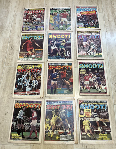 Shoot football magazines - football,