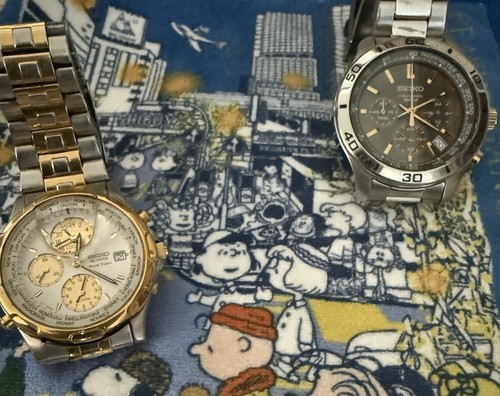 Vintage lot seiko world - (2),