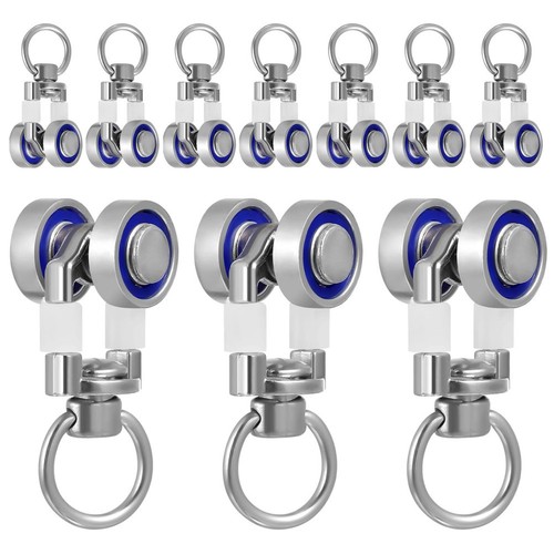 Curtain track metal rollers - metal,