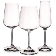 12 Piece Wine Glass Set - Red