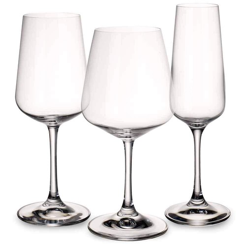 Piece wine glass set red - glass,