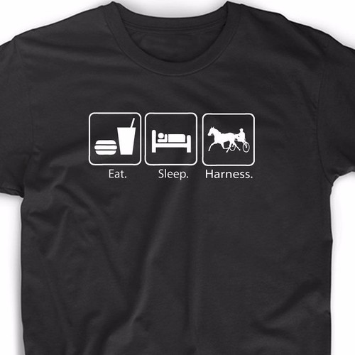 Eat sleep harness racing - sleep,