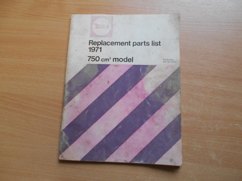 Parts list catalogue - list, catalogue/parts