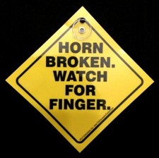 HORN BROKEN WATCH FOR FINGER