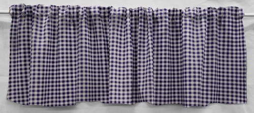 Checked gingham curtains - checked,