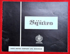 1955 FORD SQUIRE ESTATE Sales Brochure (100E Prefect Anglia) Fantastic Condition