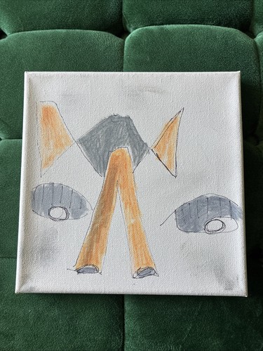 Buckethead original art canvas - original,