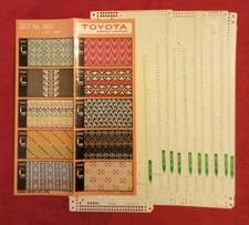 Toyota Punchcards For Standard