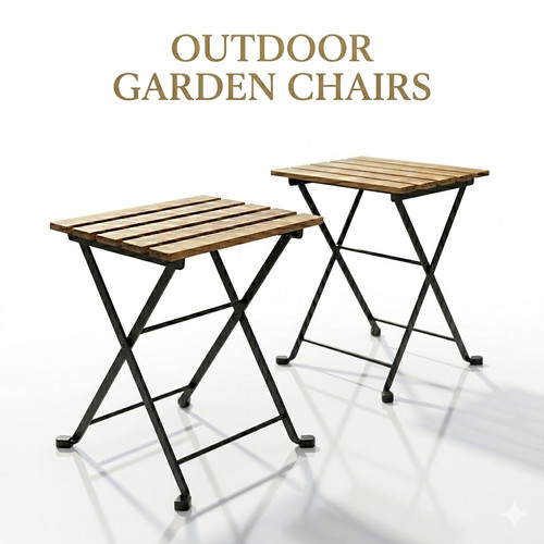 Folding garden stool - garden,