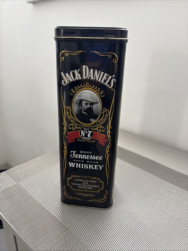 Jack daniels empty tin vintage - jack,