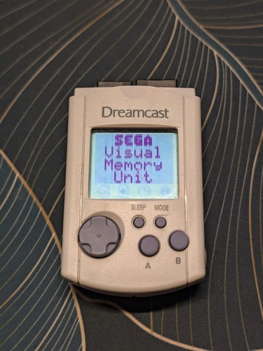 Sega dreamcast vmu memory card - memory,