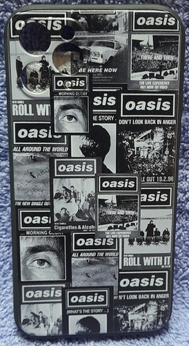 Oasis collage black glossy - black,