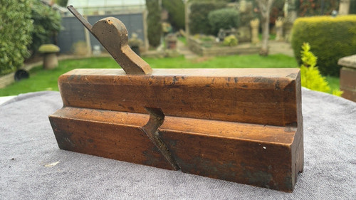 Vintage wooden rebate - wooden,