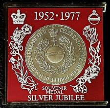 Souvenir Medal Silver Jubilee 1952-1977 Uncirculated