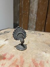 Antique Vintage Bronze Peacock Bird Statue Figure Figurine Ornament Home Decor