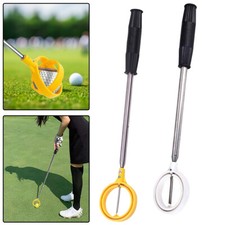 Telescopic Golf Ball Pick-Up Picker 8 Sections Locking Scoop Golf Retriever