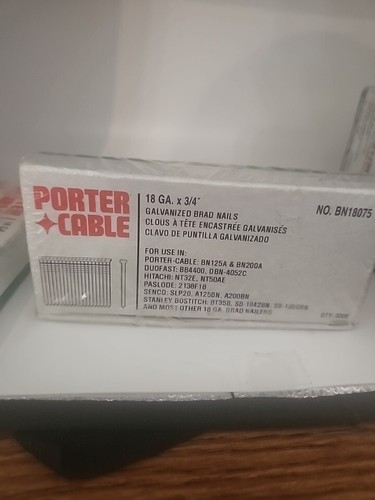Porter cable brad - brad,