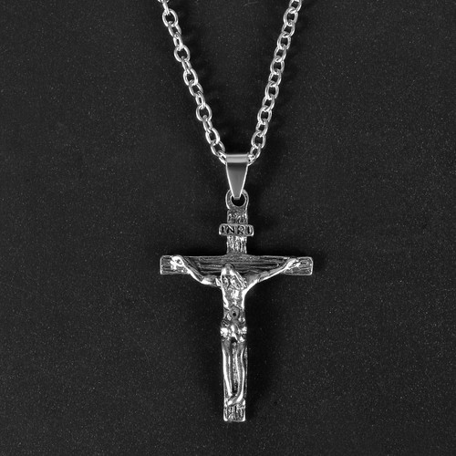 2026 stainless steel crucifix - stainless,