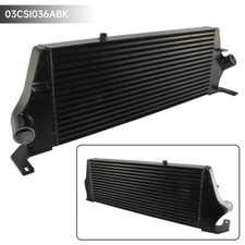 Front Mount Aluminum Intercooler For 2005-2012 Ford Focus ST225 MK2 Gen3 Black