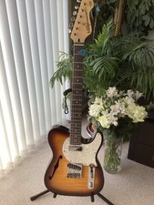 Vintage V72 Reissue Custom Spec Electric Guitar -New plus hard case