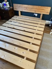 Warren Evans Kingsize Wood Bed
