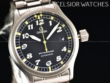 Omega Men's Dynamic Black Dial