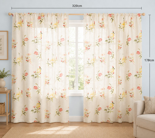 Buttercream yellow floral