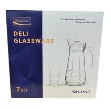7 Piece Glassware Set Water