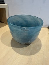 KOSTA BODA Blue Glass Bowl