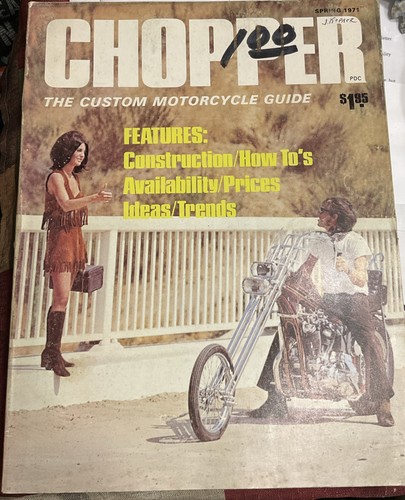 Chopper the custom motorcycle - the,