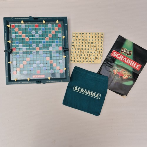 Travel scrabble board game - scrabble,
