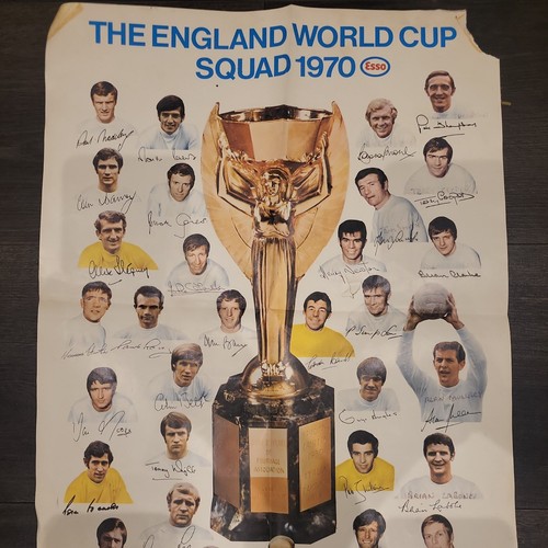 Vintage esso england world cup - vintage,