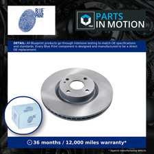 2x Brake Discs Pair Vented