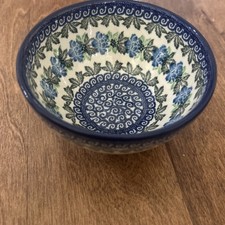 Polish Pottery Bowl. Hand