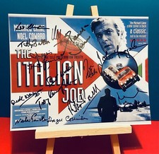 The ITALIAN JOB Cast Signed x13 Genuine Authentic In-Person Autographs CAv COA