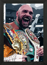 Tyson Fury Boxing Framed Wall