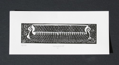Longboat duncan pass signed - longboat, by