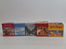 Harry Potter Cover To Cover Audio Book Cassettes Tapes and CDs Books 1 to 5