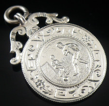 Milled Edge Sterling Silver