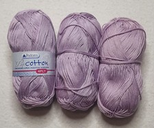 PATONS 100% COTTON 100gm X 3