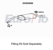 Rear Muffler Silencer Insert