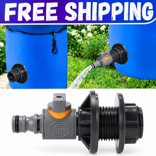 Pvc water tank adapter valve - water,