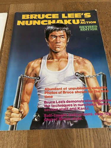 Bruce lee nunchaku action - nunchaku,