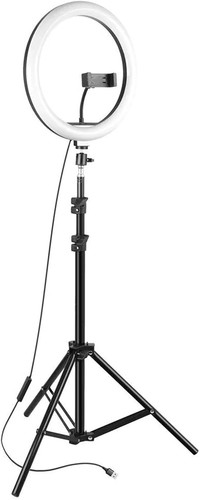 Inch led ring light with - inch,