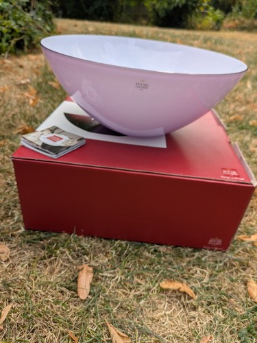 Holmegaard cocoon purple bowl - holmegaard,