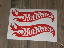 2x HOT WHEELS Stickers Custom