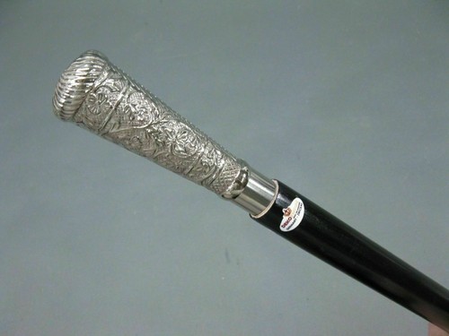 Solid silver pillar head - solid,
