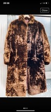 Vintage Beaver lamb Fur Coat