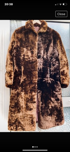 Vintage beaver lamb fur coat - vintage,